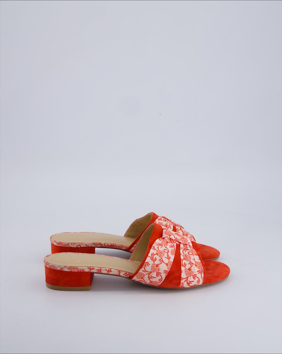 Bikini X Bocage Sandals Cloth Red 38 EU