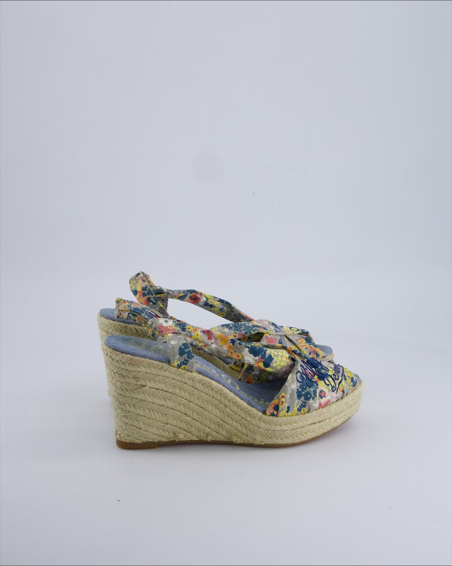 Hilfiger Denim Sandals Cloth Multicolour 38 EU
