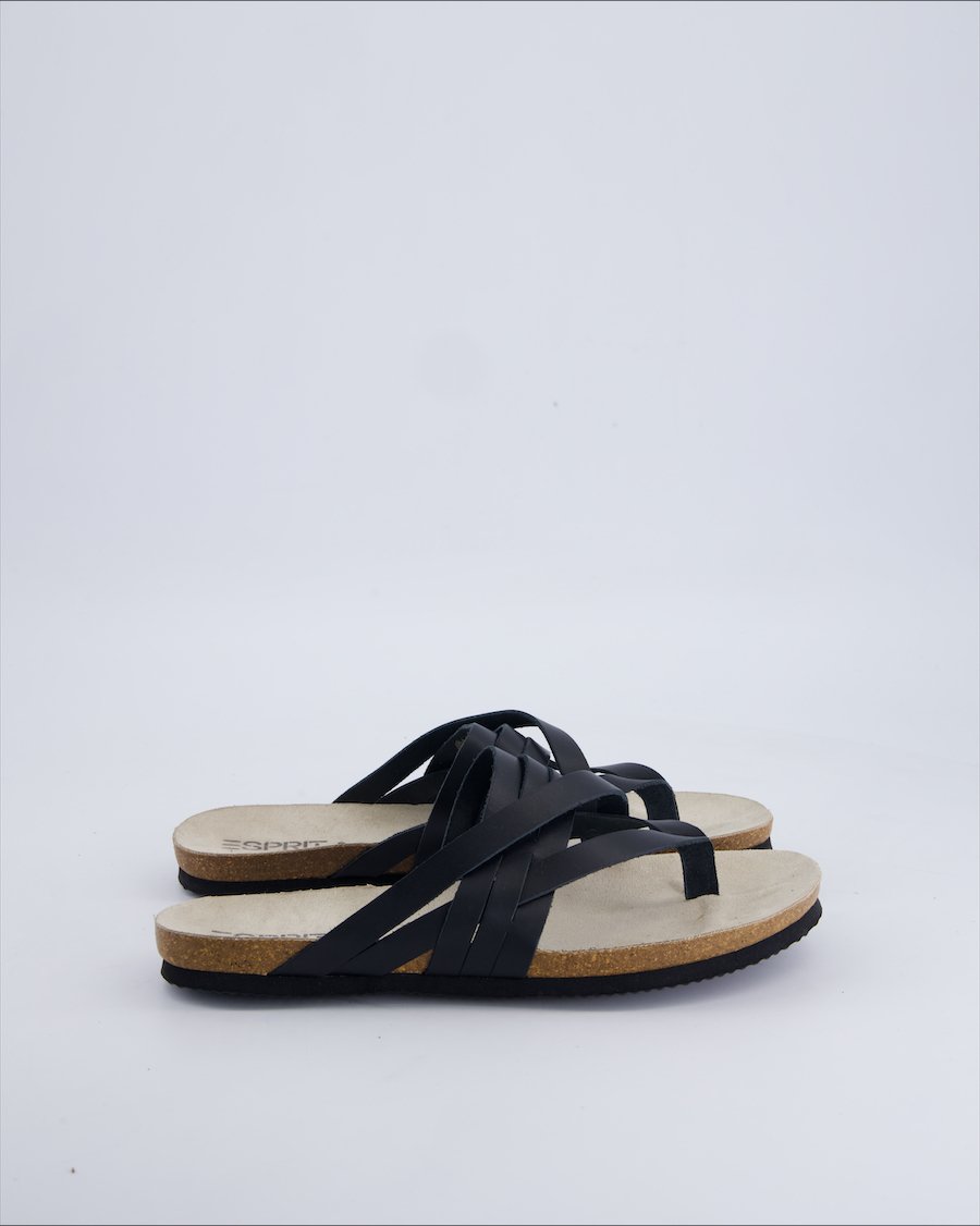 Esprit Sandals Polyurethane Black 39 EU