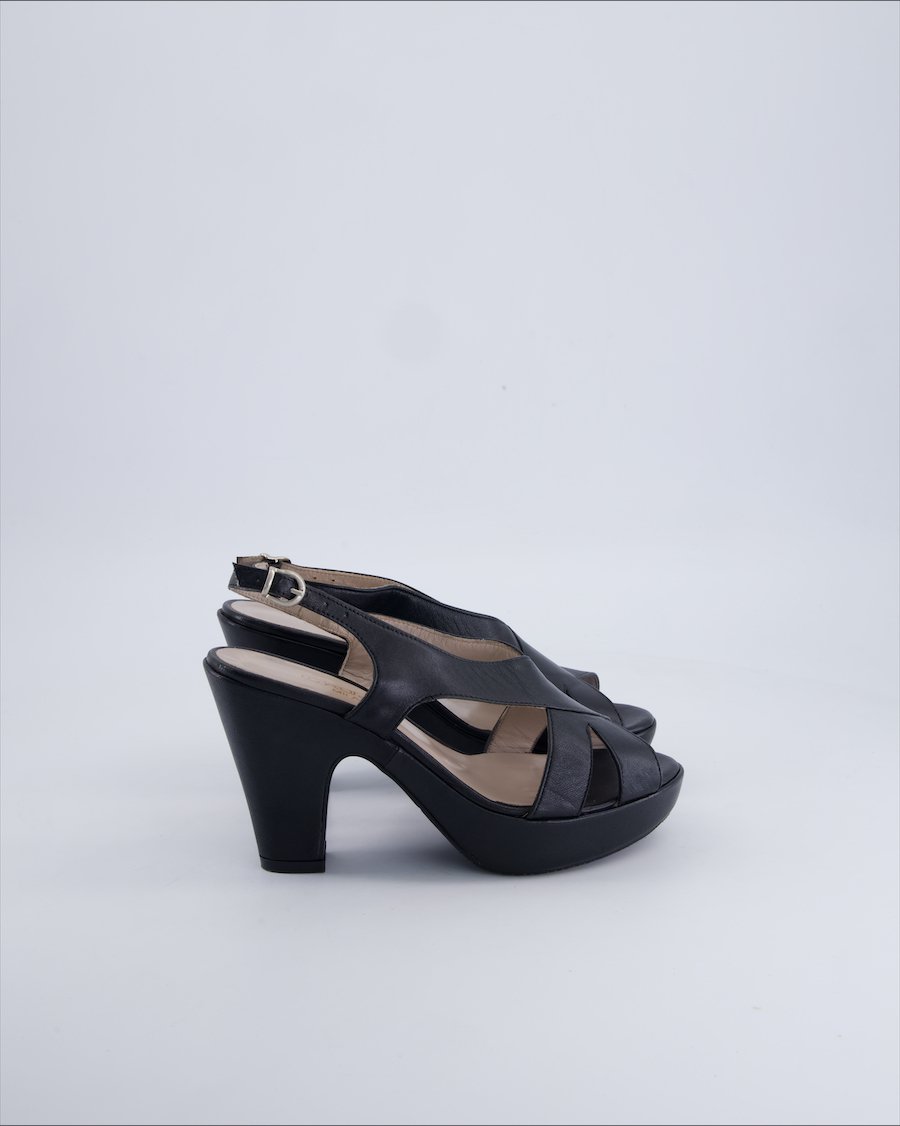 Guess Heels Leather Black 37 EU