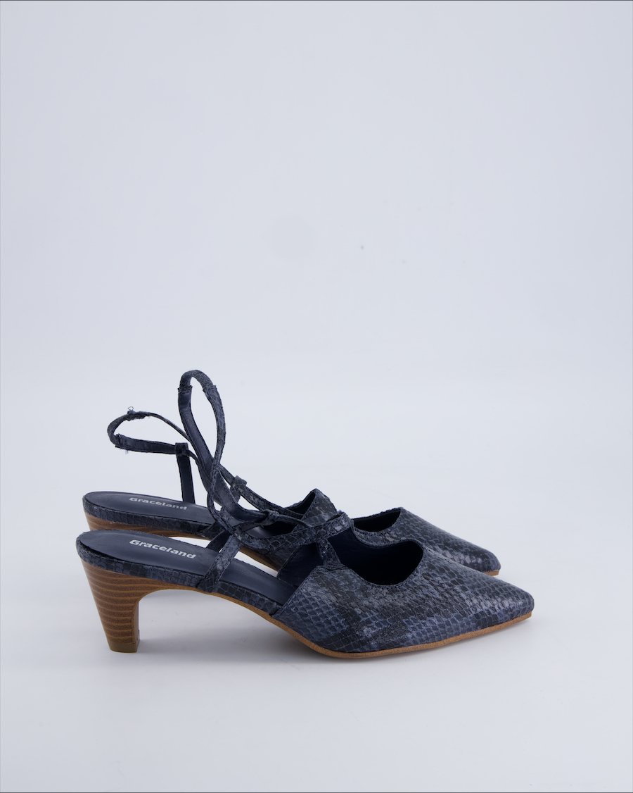 Graceland Heels Polyurethane Blue 37 EU