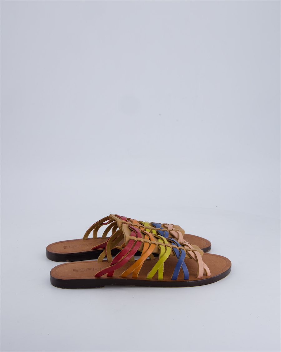 Esprit Sandals Leather Multicolour 38 EU