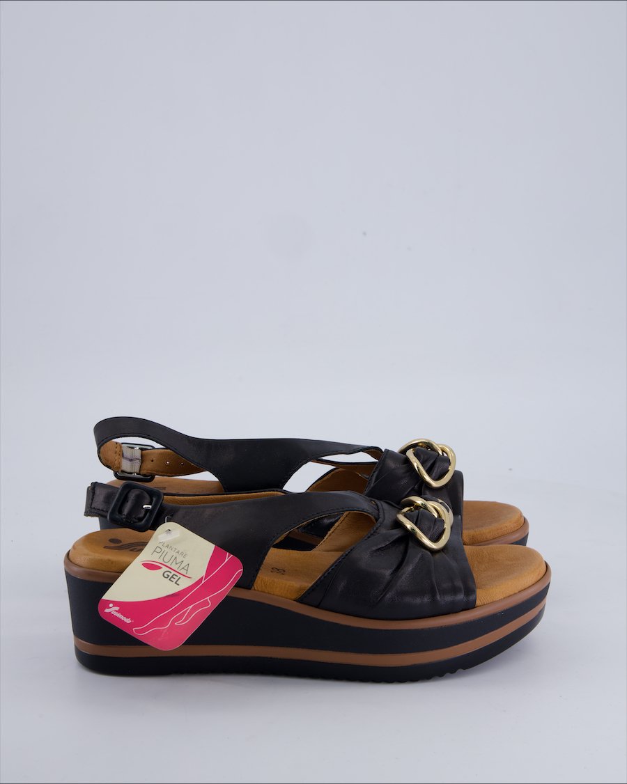 Susimoda Sandals Leather Black 38 EU