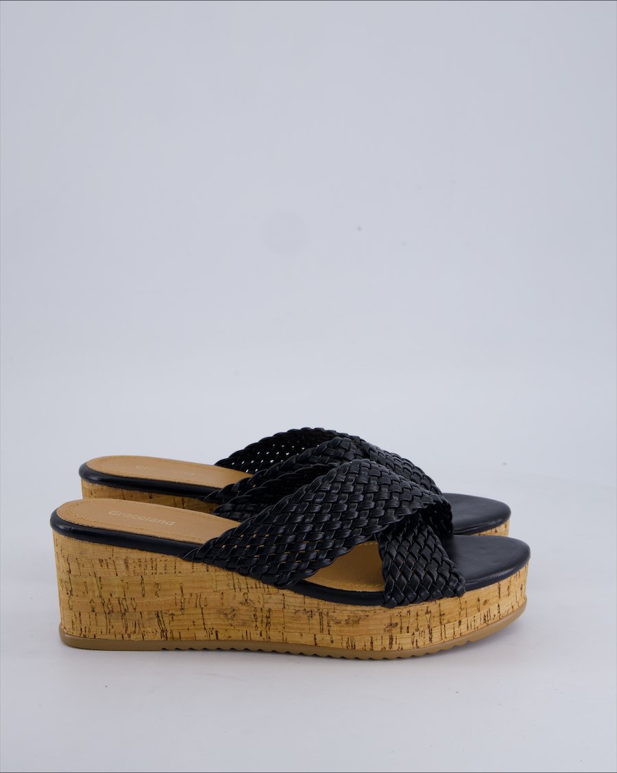 Graceland Sandals Polyurethane Black 39 EU
