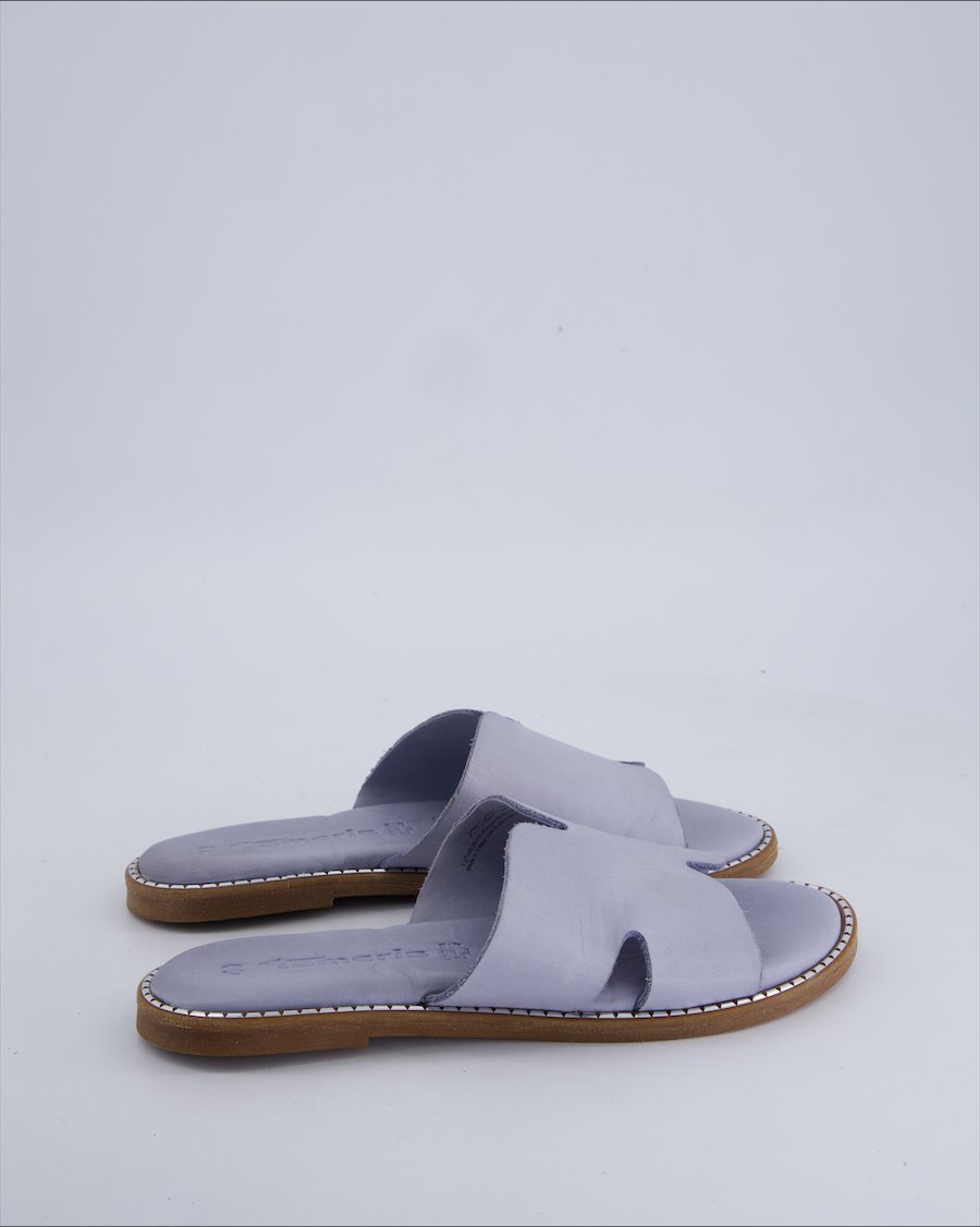 Tamaris Sandals Leather Turquoise 40 EU