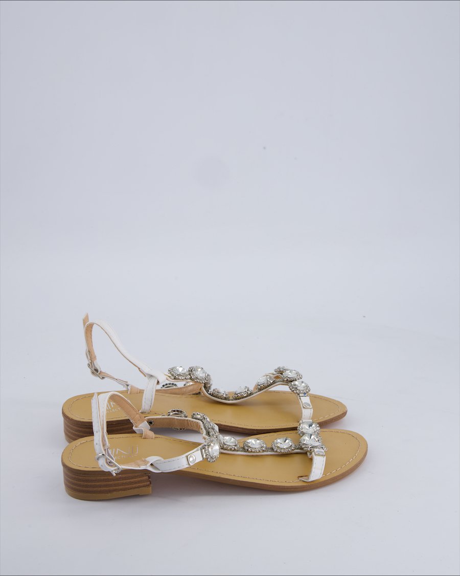 Minù Sandals Plastic White 36 EU