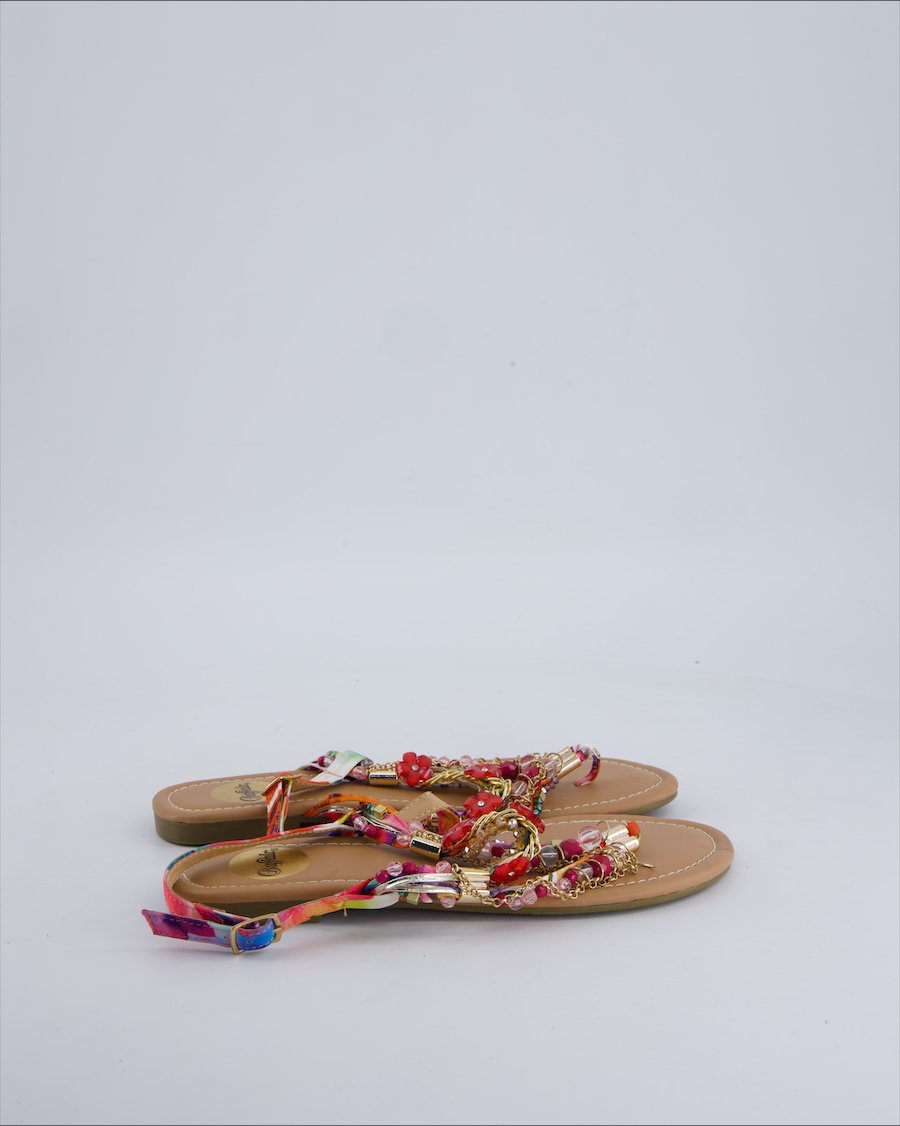 Buffalo Sandals Leather Multicolour 37 EU