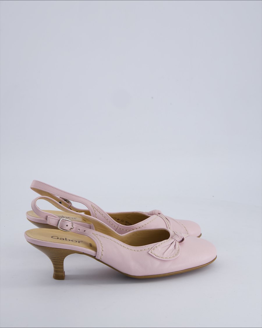Gabor Heels Leather Pink 37.5 EU
