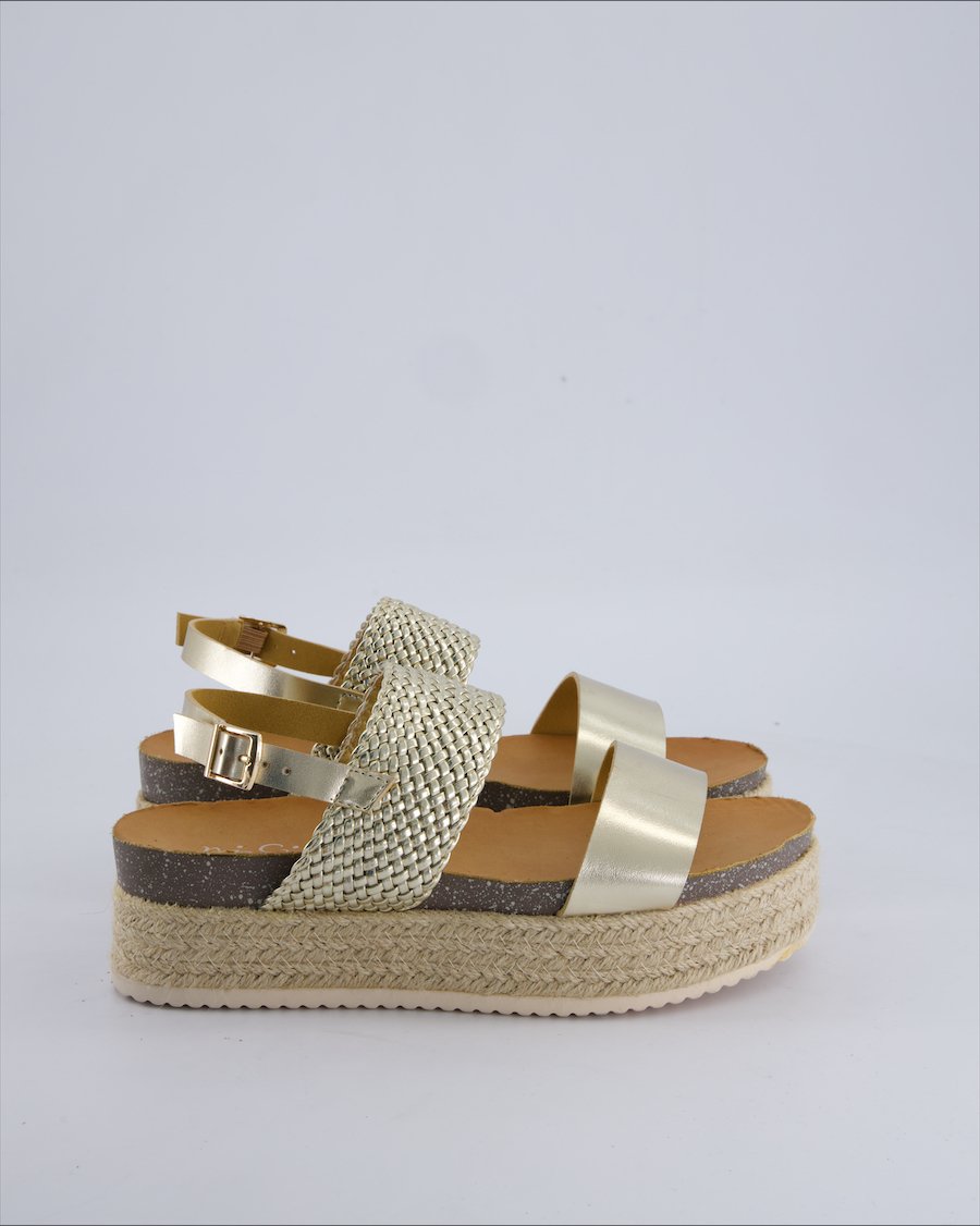 Mia & Jo Sandals Polyurethane Gold 39 EU