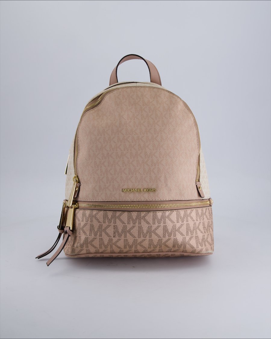 Michael Kors Backpacks Leather Pink