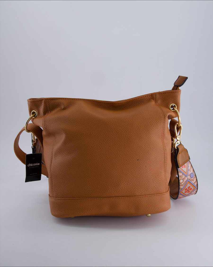 Chicorée Crossbody bags Polyurethane Brown