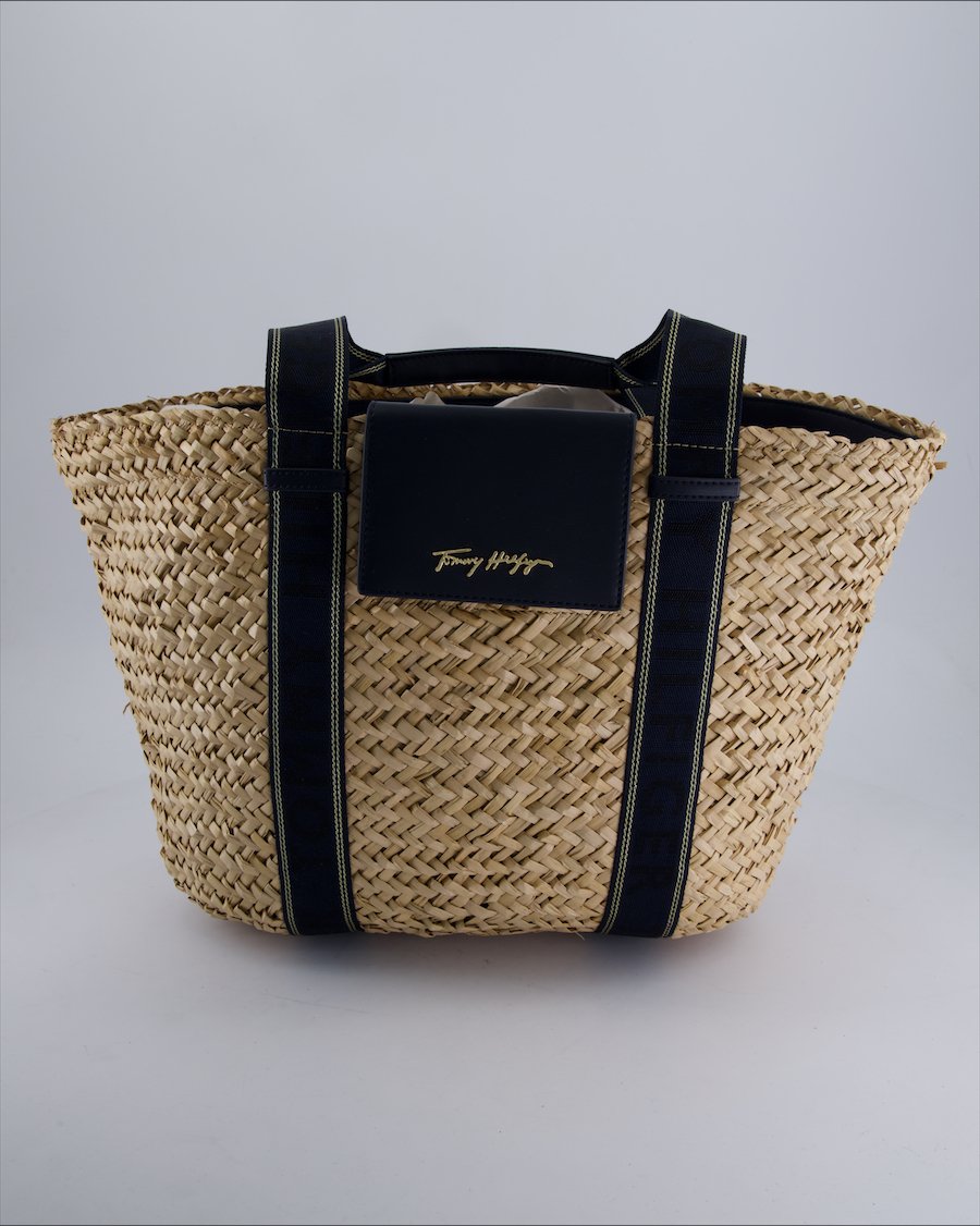 Tommy Hilfiger Shoulder bags Wicker Beige