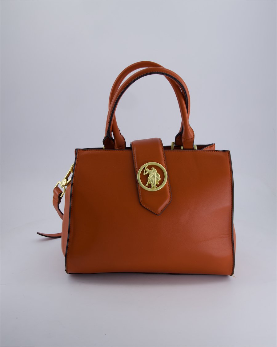 U.s. Polo Assn Handbags Polyurethane Brown