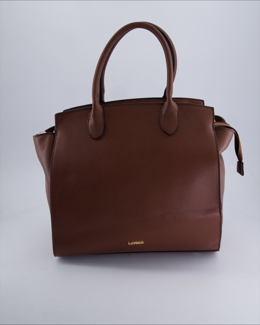 L. Credi Crossbody bags Leather Brown