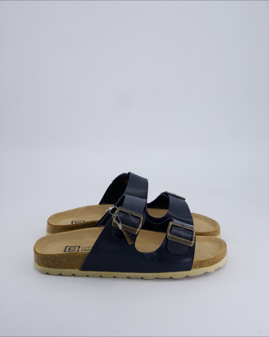 Central Square Sandals Leather Black 42 EU