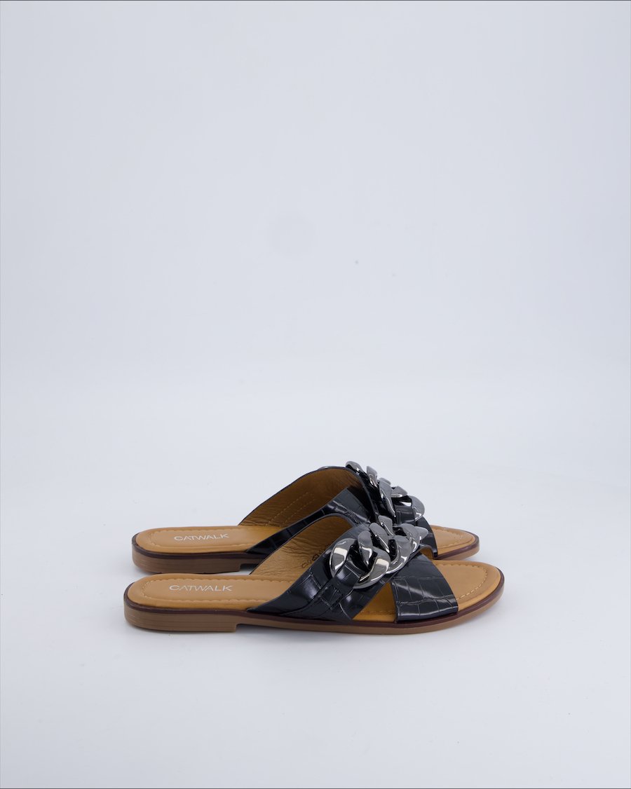 Catwalk Sandals Leather Black 36 EU