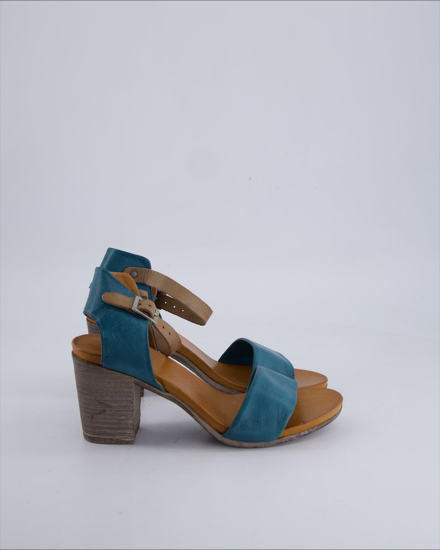 Max Heels Leather Turquoise 38 EU