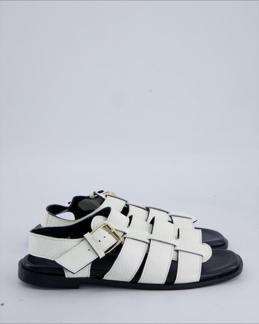 Varese Sandals Polyurethane White 39 EU