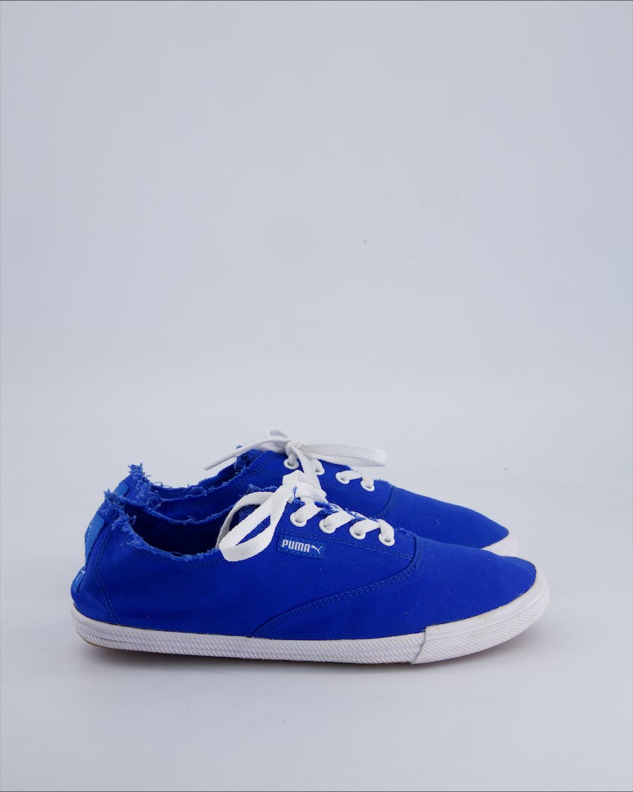 Puma Trainers Cloth Blue 38 EU