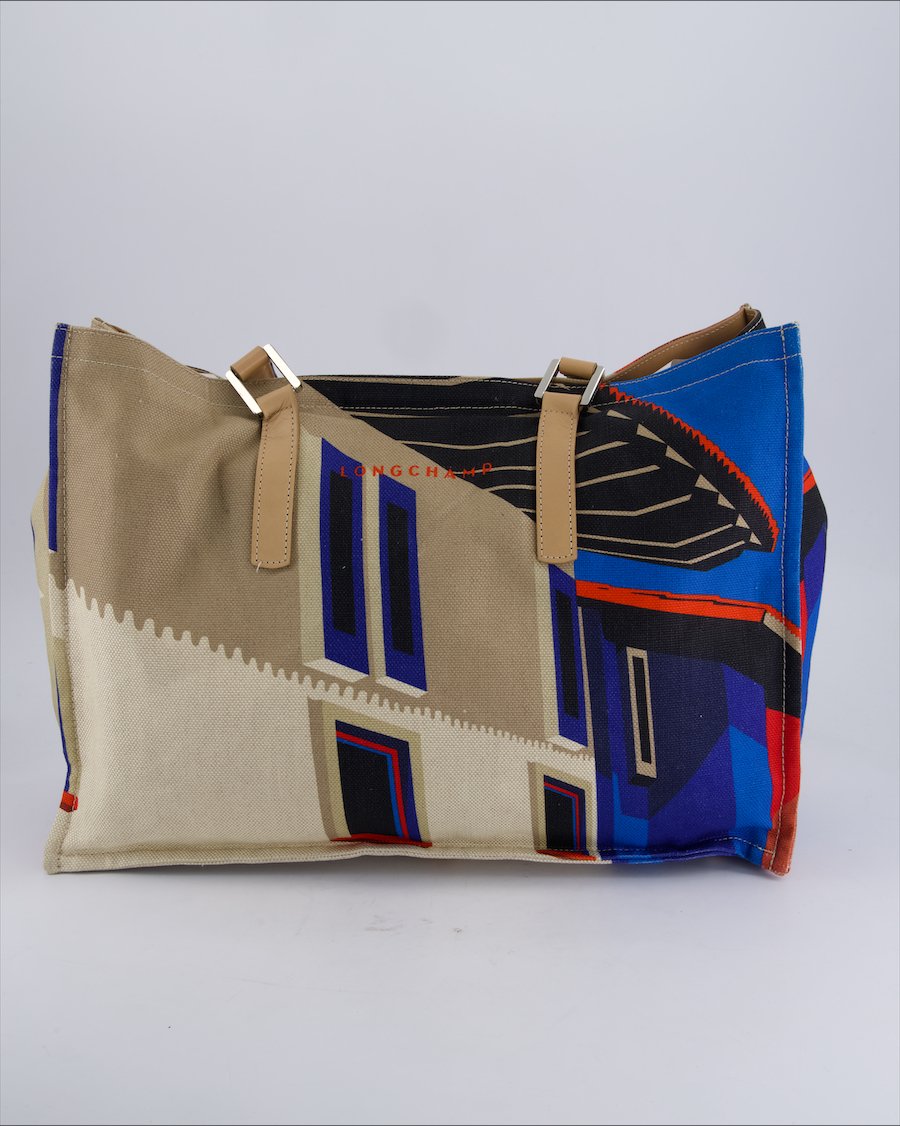 Longchamp Handbags Cloth Multicolour