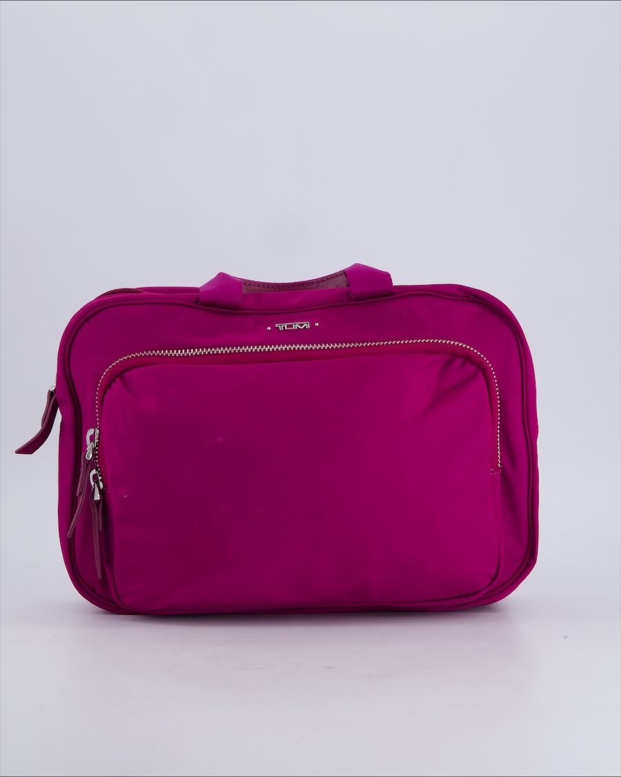 Tumi Handbags Cloth Purple