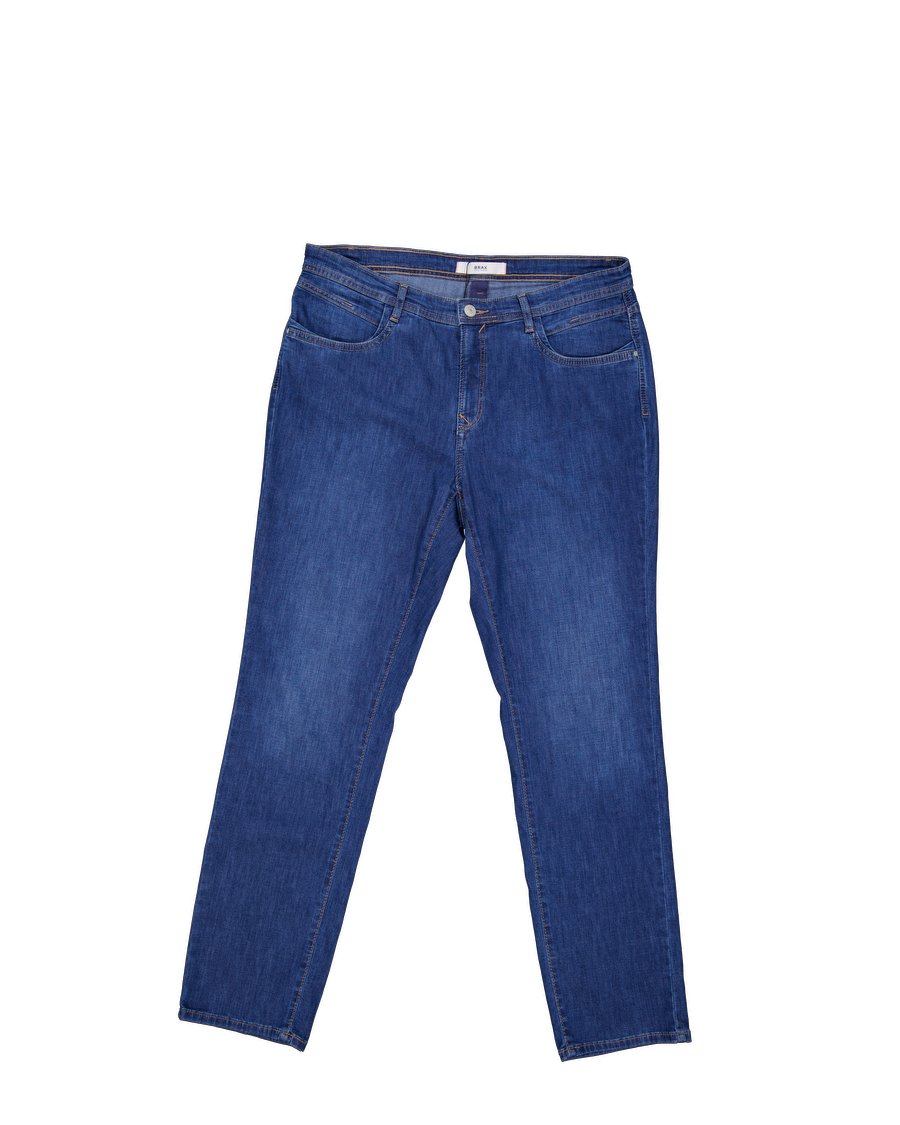 Brax Straight Cotton Blue 32 US