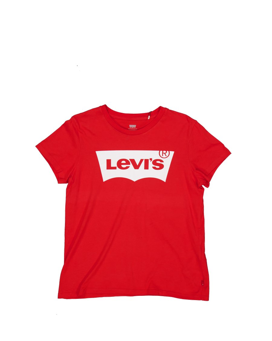 Levi's T-shirts Cotton Red M International