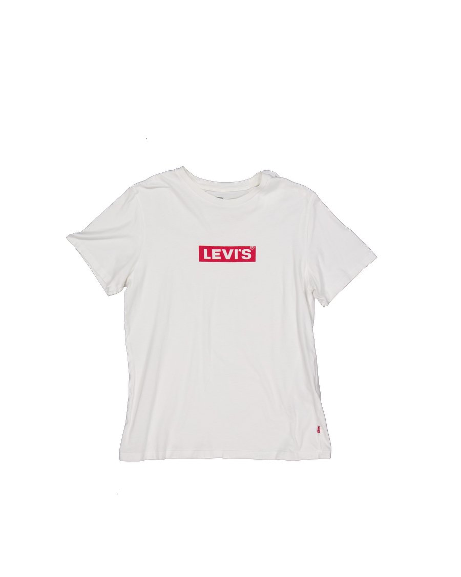Levi's T-shirts Cotton White S International