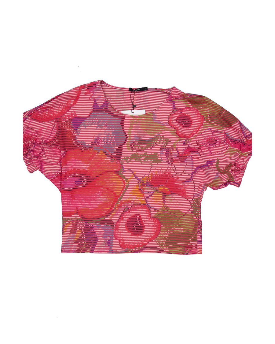 Desigual T-shirts Polyester Multicolour L International
