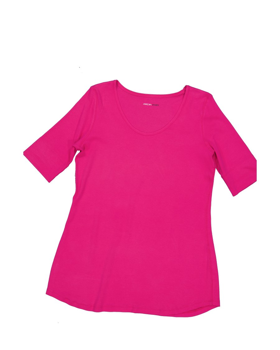 Marc Cain Sport T-shirts Cotton Pink M International