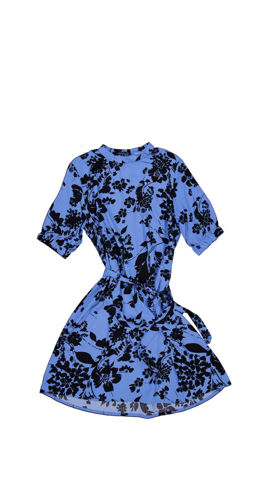 Jacqueline De Yong Mid-length Polyester Blue M International