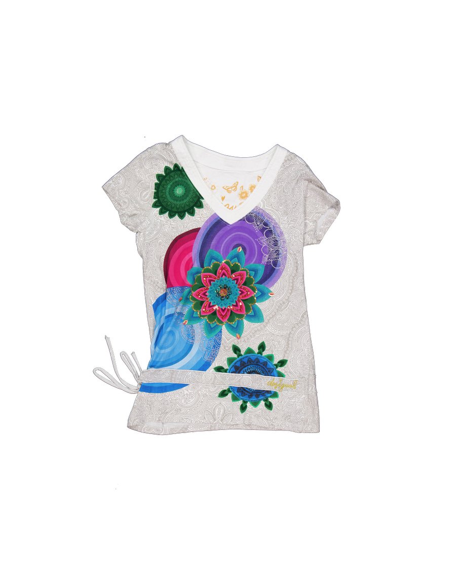 Desigual T-shirts Cotton White S International