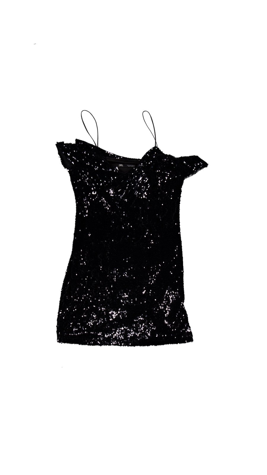 Zara Mid-length Polyester Black L International