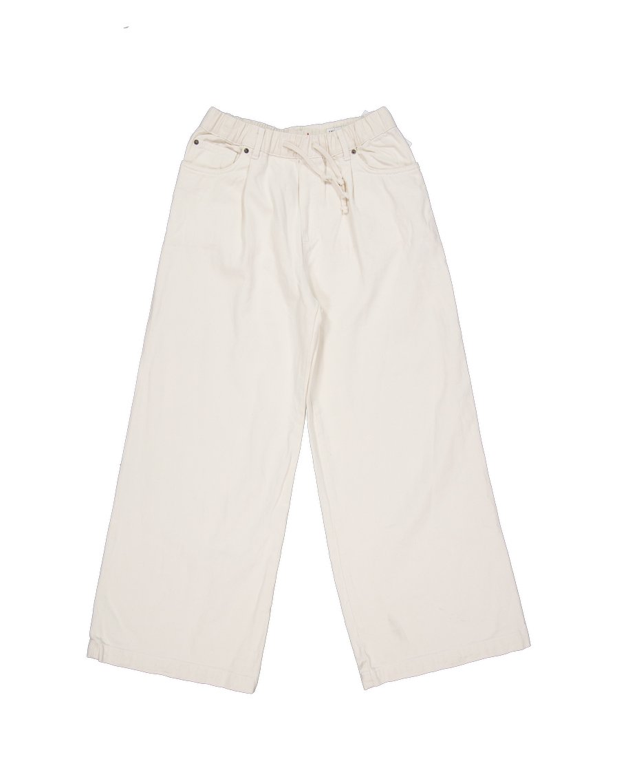 Zara Pants Denim - Jeans Beige M International
