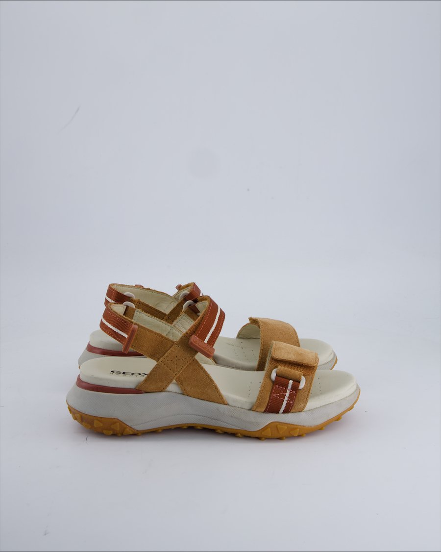Geox Sandals Suede Beige 39 EU