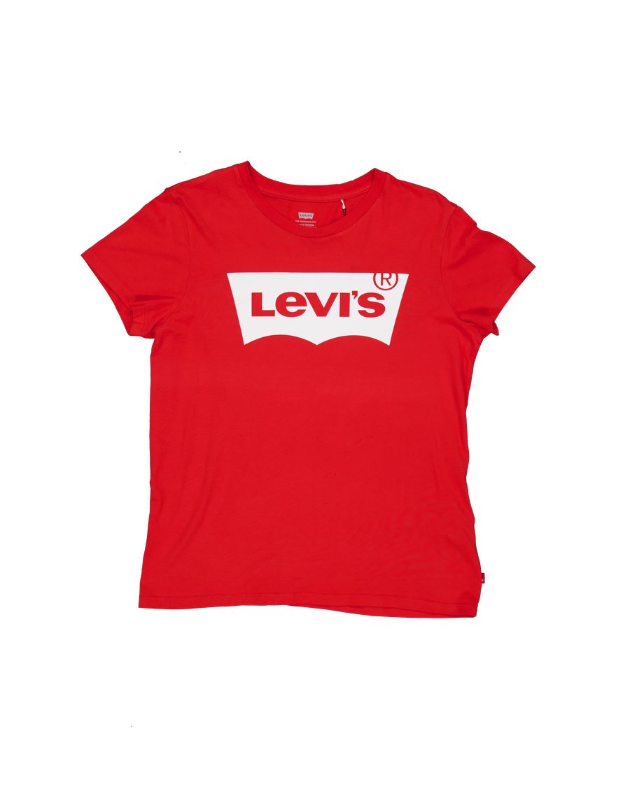 Levi's T-shirts Cotton Red M International