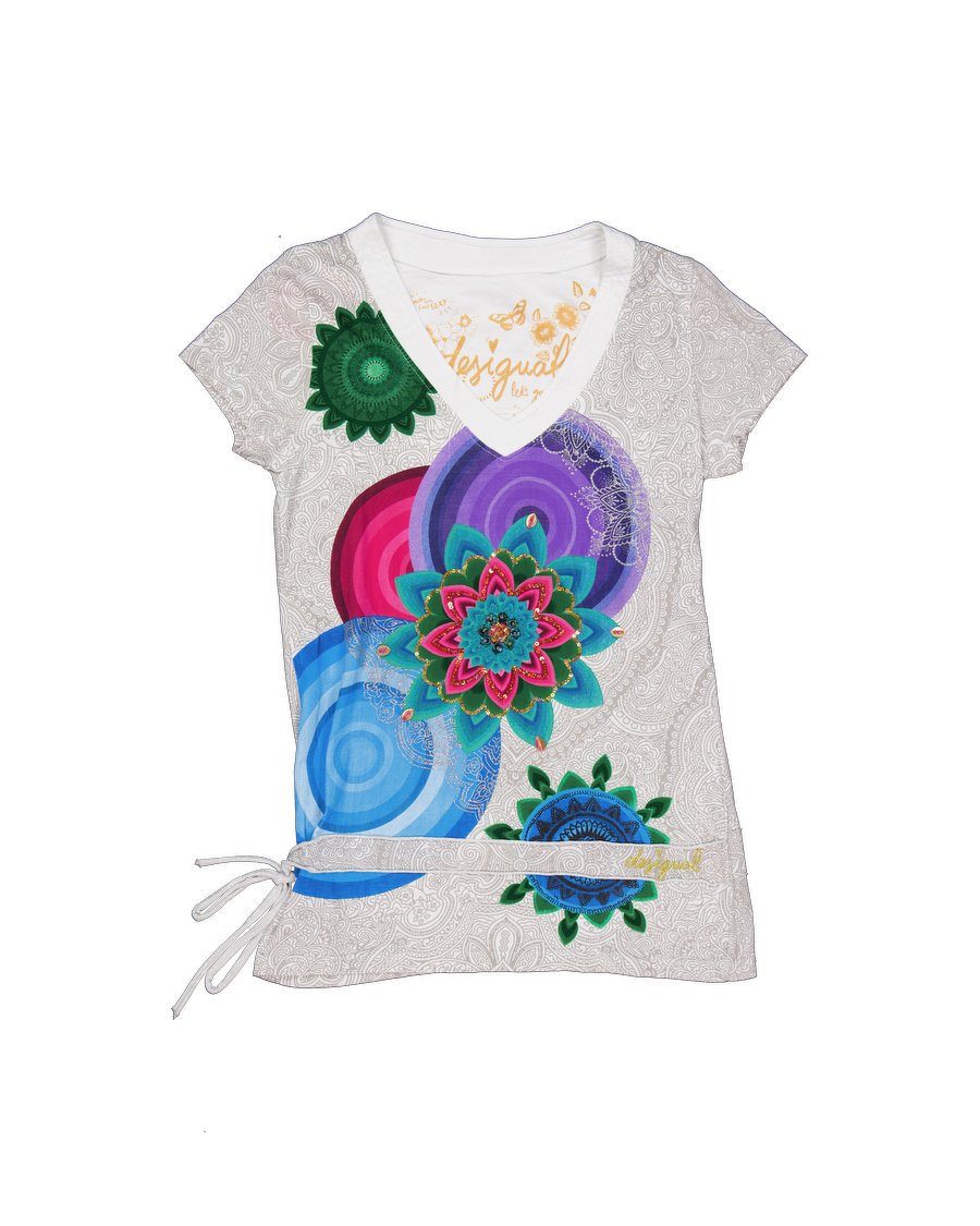 Desigual T-shirts Cotton White S International