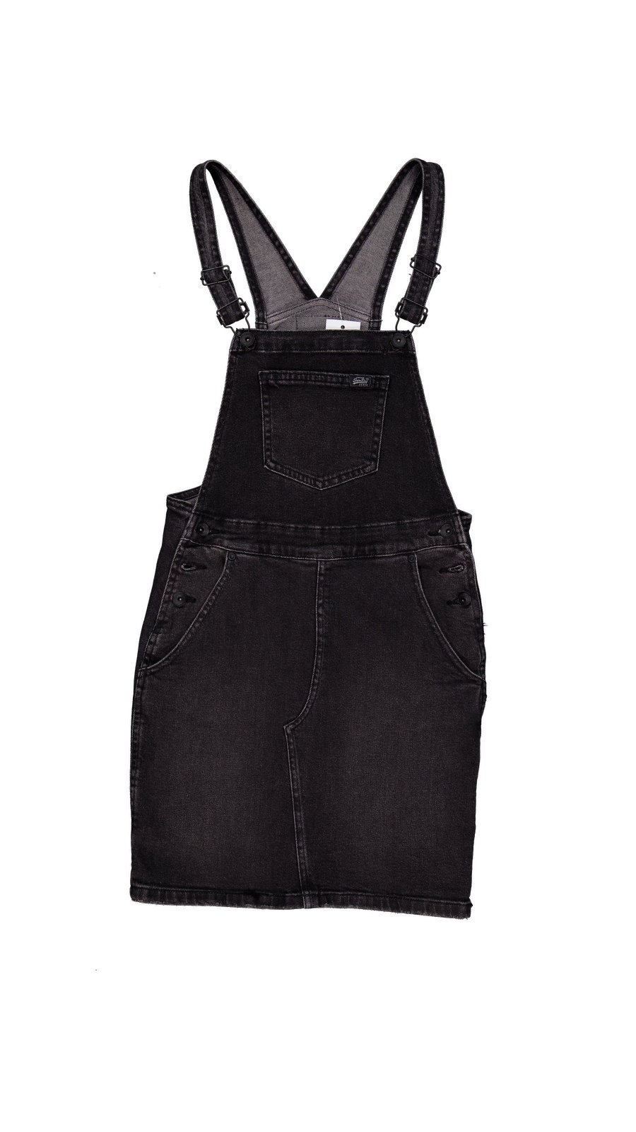 Superdry Mid-length Denim Black S International