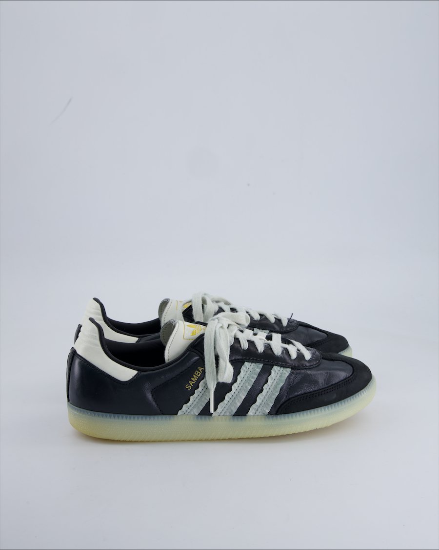 Adidas Samba Trainers Suede Blue 39.5 EU