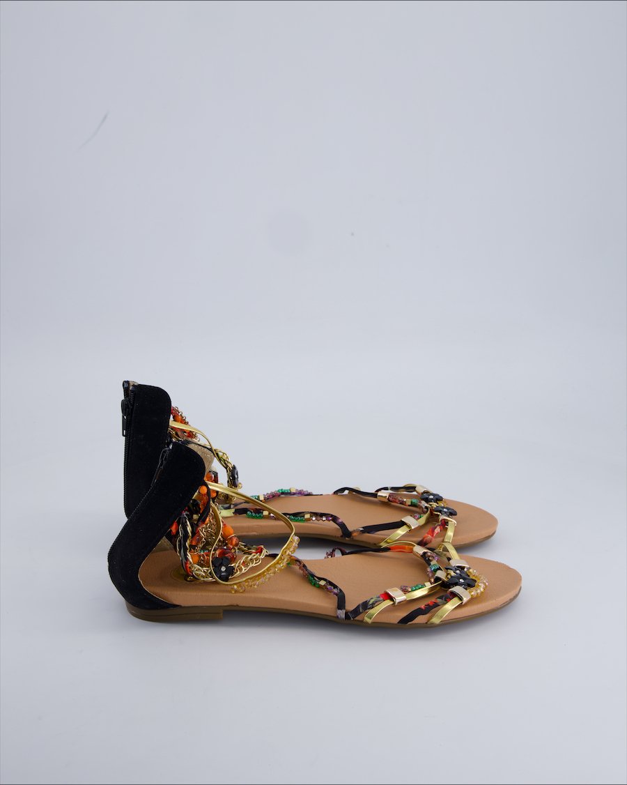 Buffalo Sandals Suede Black 41 EU