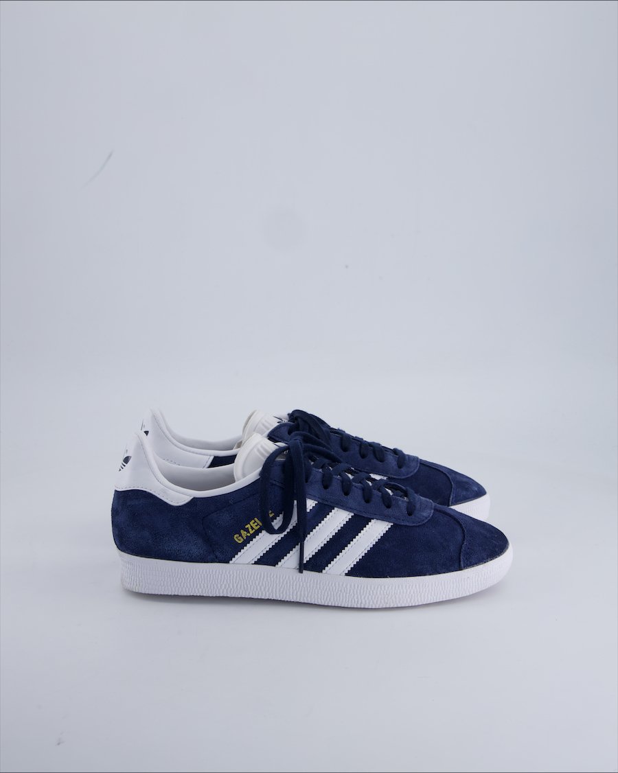 Adidas Samba Trainers Suede Blue 39.5 EU