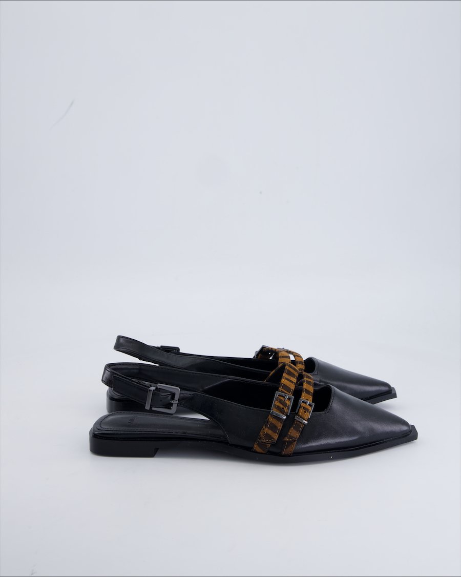 Amber Flats Polyurethane Black 38 EU