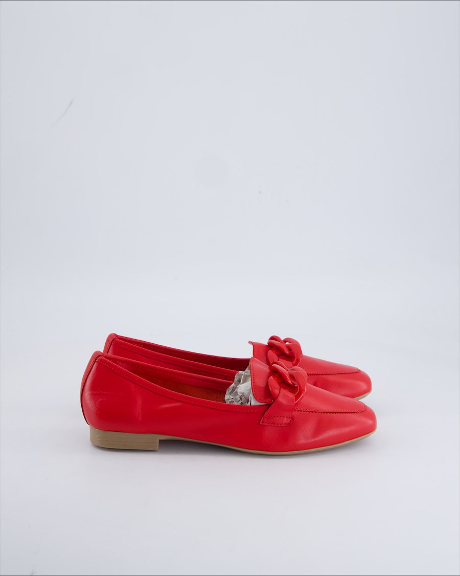 Cafenoir Flats Leather Red 37 EU