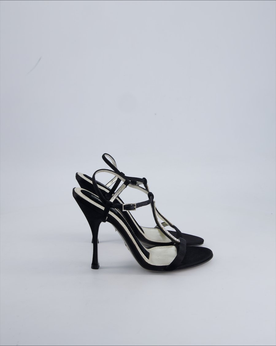 Dolce & Gabbana Heels Cloth Black 37 EU