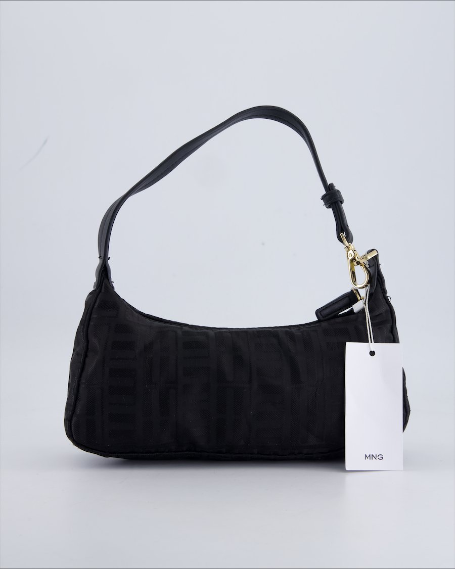 Mango Handbags Cloth Black