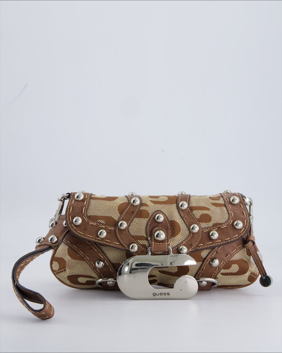 Guess Shoulder bags Cloth Brown