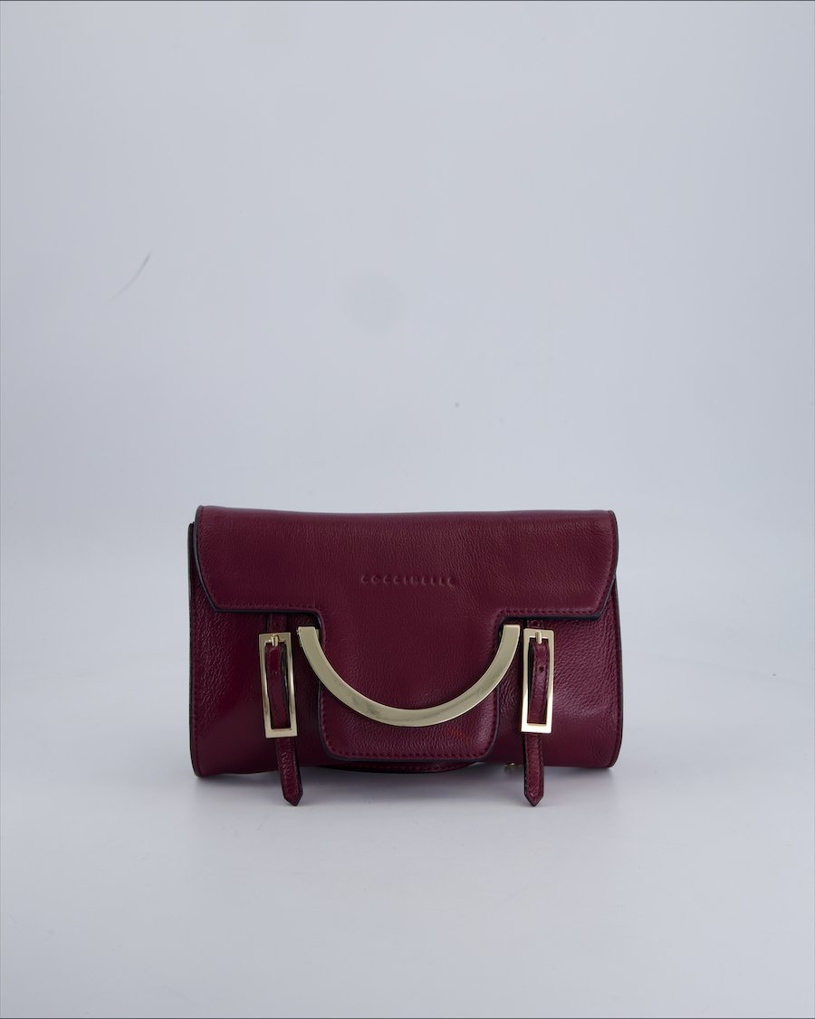Coccinelle Crossbody bags Leather Burgundy