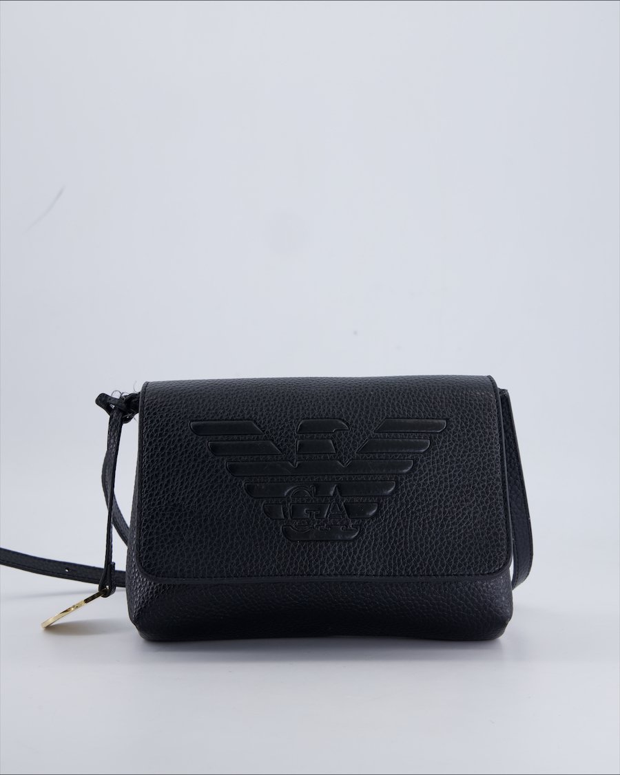 Emporio Armani Crossbody bags Leather Black