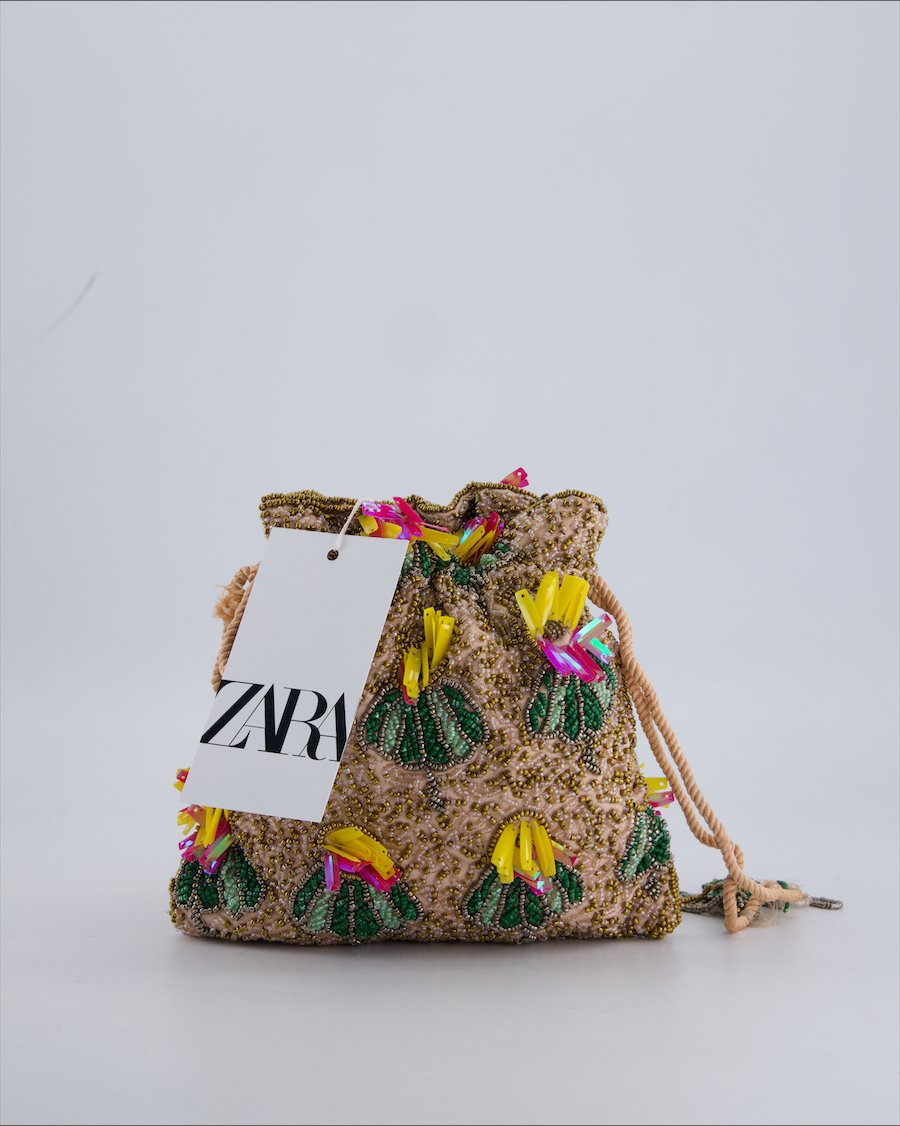 Zara Crossbody bags Cloth Beige