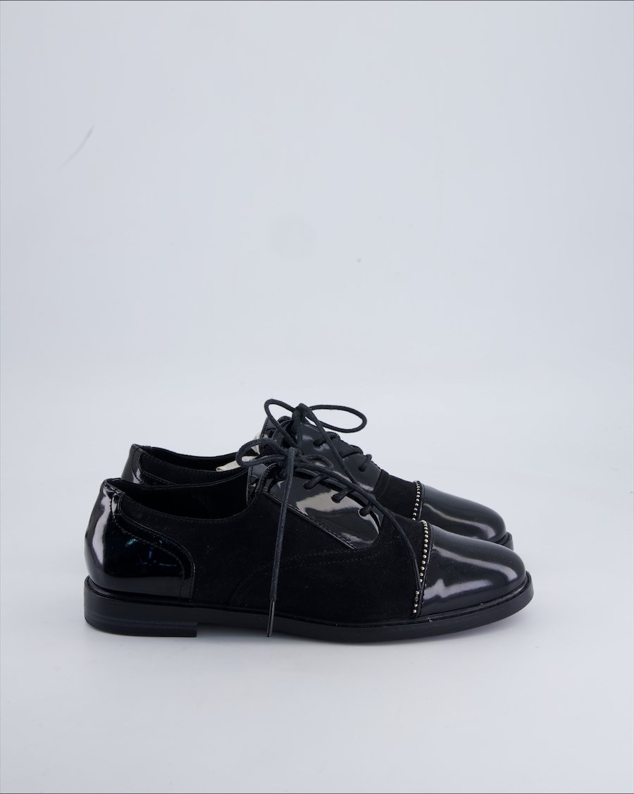 Anna Field Lace ups Suede Black 39 EU